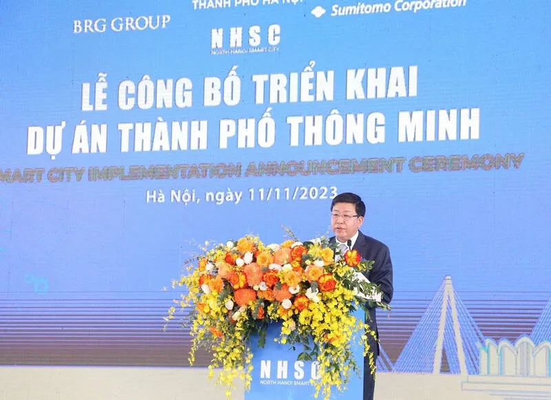 Lễ công bố triển khai khánh thành dự án Thành Phố Thông Minh được tổ chức vào cuối năm 2023