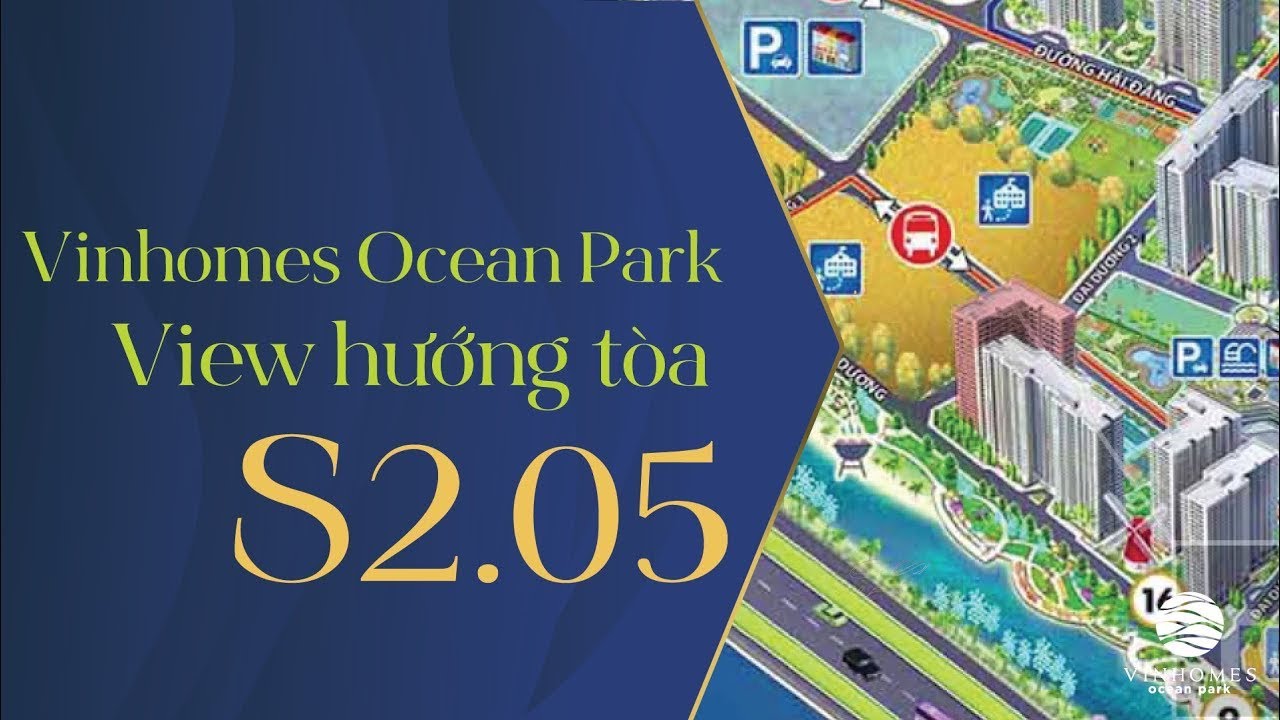 Toàn cảnh tòa S205 Vinhomes Ocean Park nhìn từ trên cao, cận cảnh địa chỉ S205 Vinhomes Ocean Park